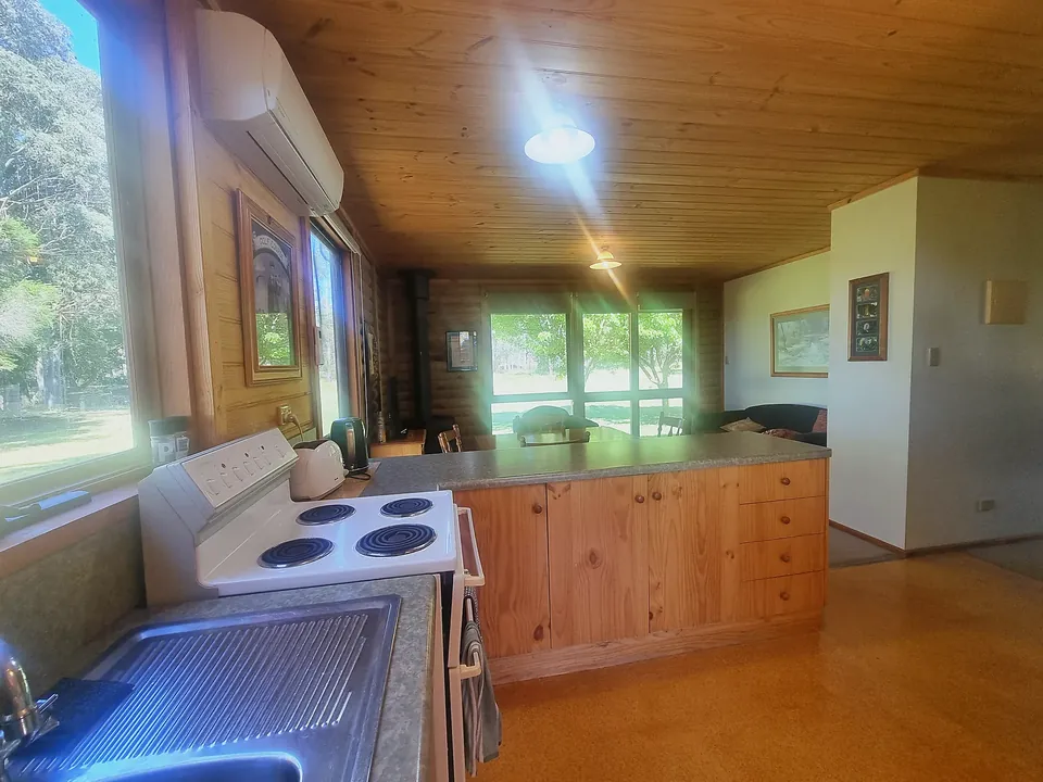 Kitchen sink view