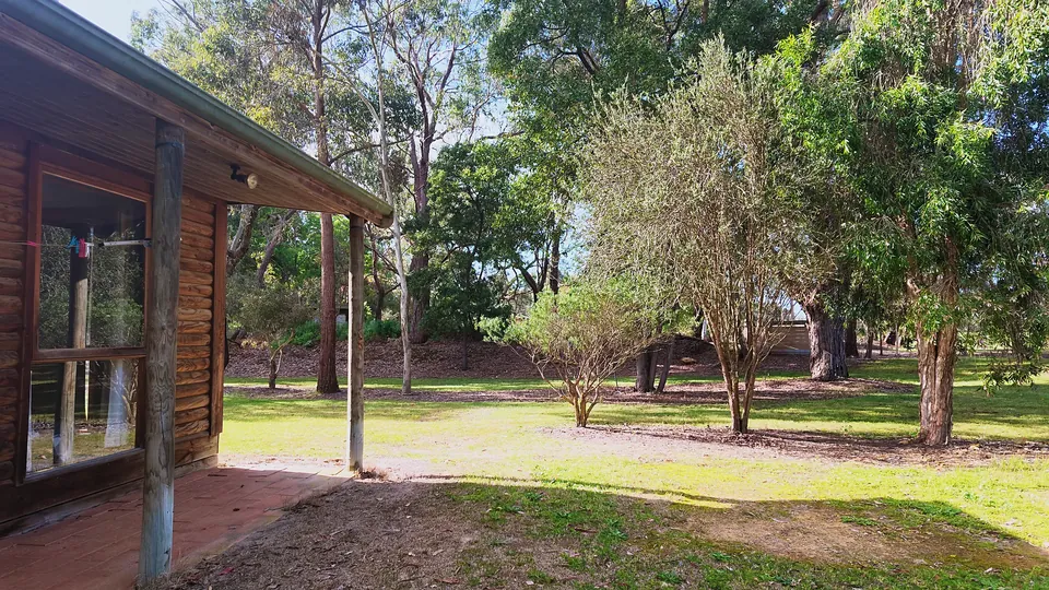 View from the cabin verandah